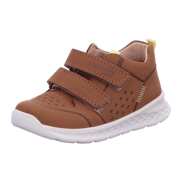 Superfit 1-000363 3020 Stiefelette Leder \\ BREEZE BRAUN/GELB - Bild 1