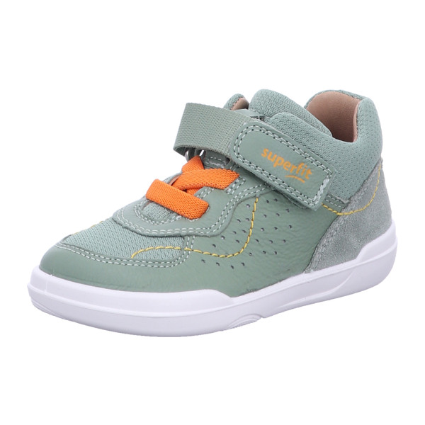 Superfit 1-000529-7500 Halbschuh Leder \\ SUPERFREE HELLGRÜN/ORANGE - Bild 1