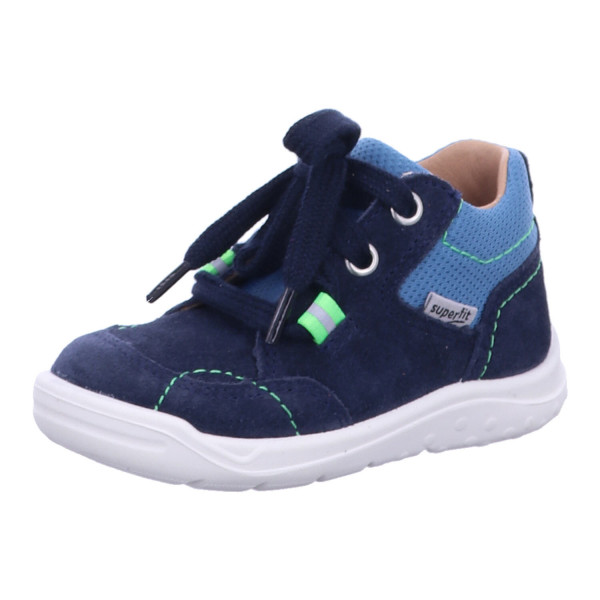 Superfit 1-000740 8000 Stiefelette Leder \\ WHALEY BLAU/HELLBLAU - Bild 1