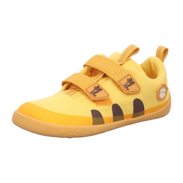 Affenzahn 00391 10025 Halbschuh Baumwolle Lucky Tiger Gelb, Braun - Bild 1