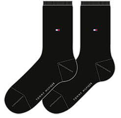 Tommy Hilfiger 371221 200 TH WOMEN SOCK CASUAL 2P black