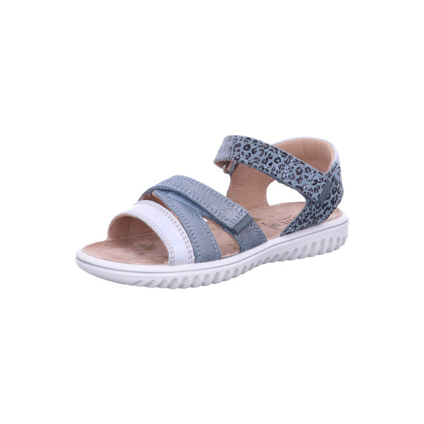 Superfit 1-009014-7510 Sandale Leder \\ SPARKLE HELLGRÜN/SILBER - Bild 1