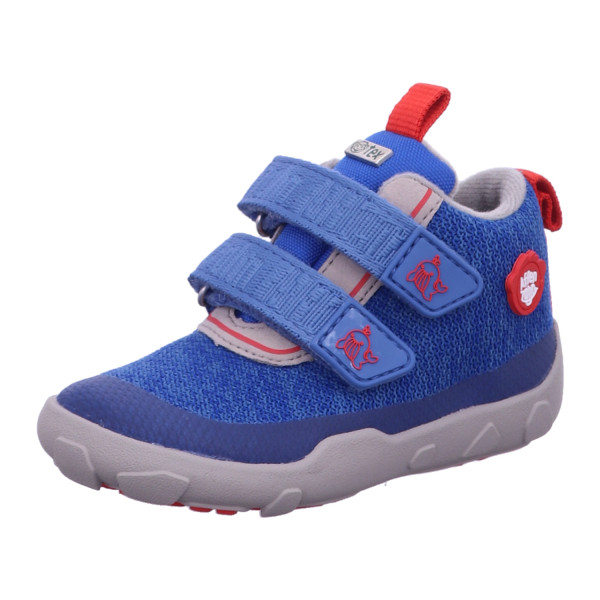 Affenzahn 0084430052 Übergangsschuh Knit Happy Wal Rot, Blau, Grau - Bild 1