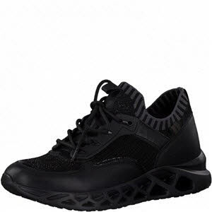 Jana 8-8-23706-27/026 Woms Lace-up schwarz