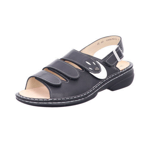 Finn Comfort 02557 900418 SALONIKI SCHWARZ/JASMIN - Bild 1