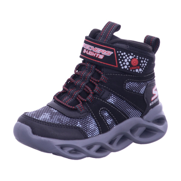 Skechers 400145L BKRD S LIGHTS-TWISTED-BRIGHTS-ZERRIX schwarz - Bild 1