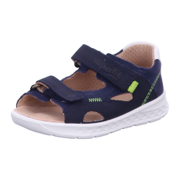 Superfit 1-000510 8020 Sandale Leder \\ LAGOON BLAU/HELLGRÜN - Bild 1