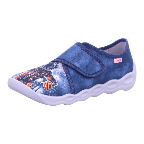 Superfit 1-006274 8000 Hausschuh Textil \\ BUBBLE blau - Bild 1