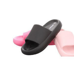 Longo 289666423 Bade-Pantoletten Da pink/rosa/schwarz so