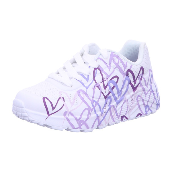 Skechers 314064L WLPR UNO LITE - SPREAD THE LOVE Weiß - Bild 1