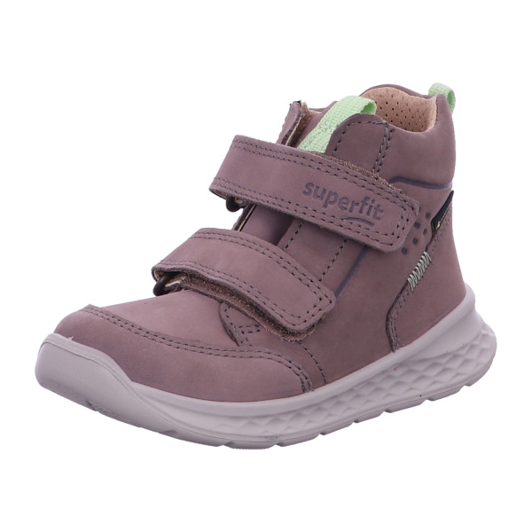 Superfit 1-000367-3030 Stiefelette Leder \\ BREEZE BRAUN/GRÜN - Bild 1