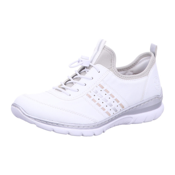 Rieker L3259 80 weiss/rose/silver/pe - Bild 1