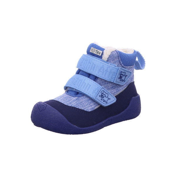 Affenzahn 01502-30231 Lauflerner Winterstiefel Vegan Snuggy El Blau - Bild 1