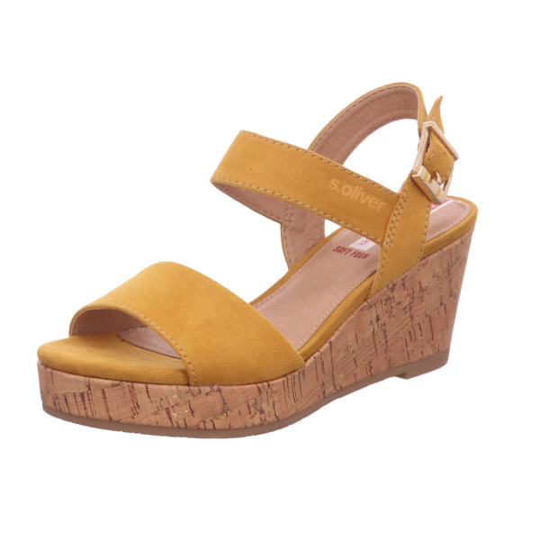 S.OLIVER 5-5-28334-24 601 Da.-Sandalette SAFFRON - Bild 1