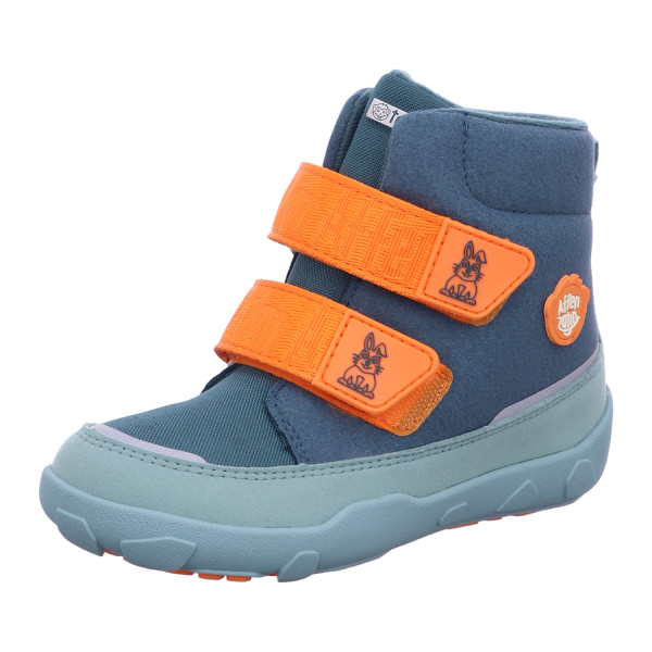 Affenzahn 01249-20153 Winterstiefel Vegan Comfy Hase GrÂn, TÂrkis - Bild 1