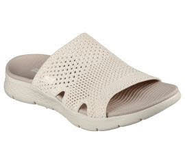Skechers 141425 NAT GO WALK FLEX SANDAL - ELATION Beige